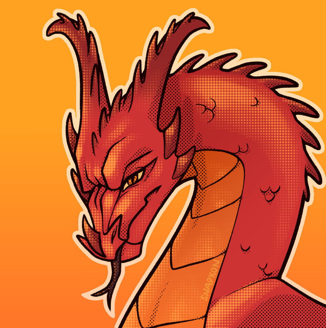 icon of a generic red dragon